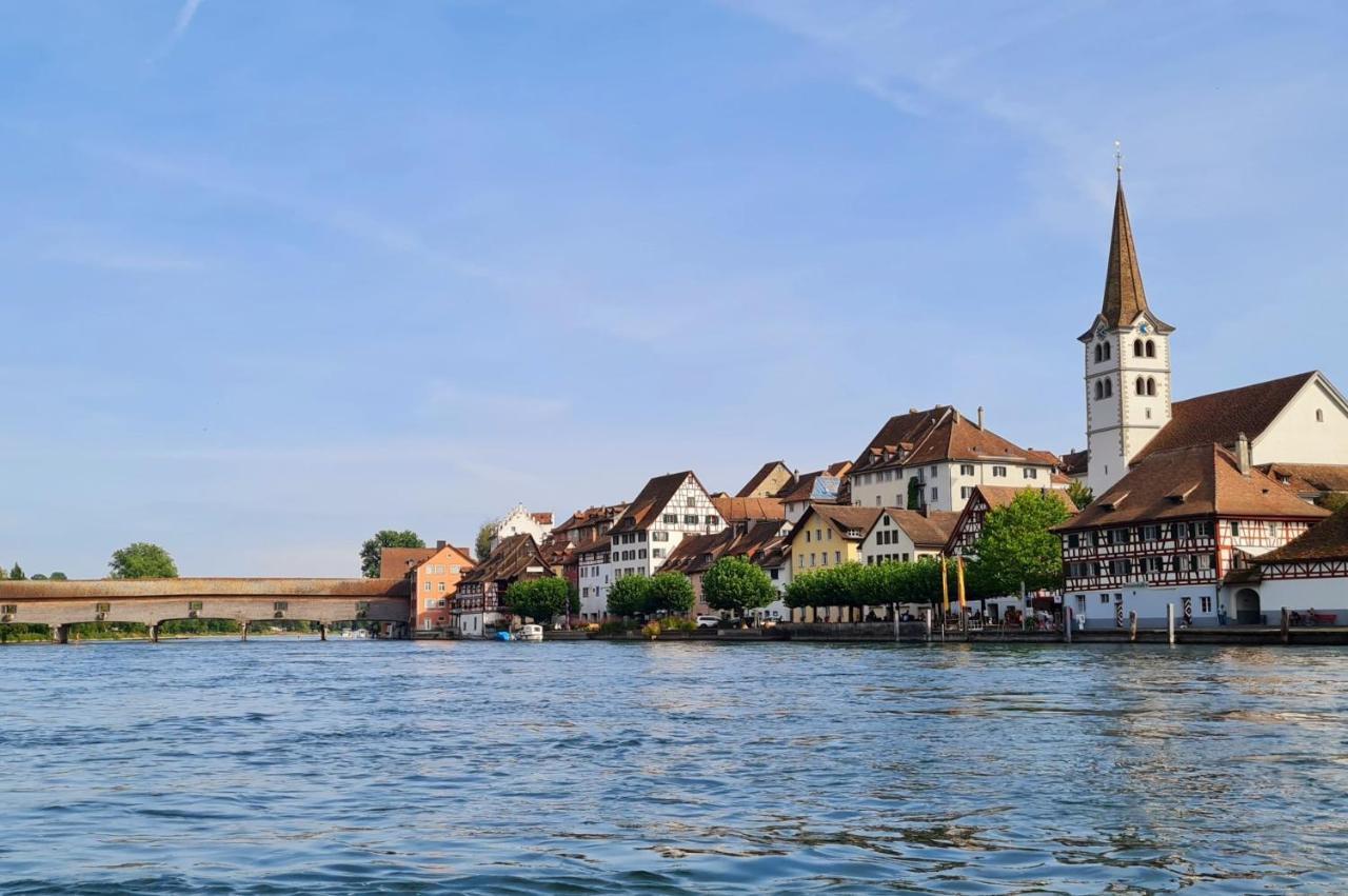Ferienwohnung Rheinblick In Buesingen -Keine Monteure- Busingen Экстерьер фото